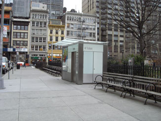The Pubilc Toilet in Madison Square Park